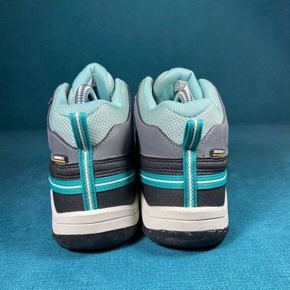 Size 6Y/7.5Women - Keen Hiking green/gray boots - Picture 2 of 7